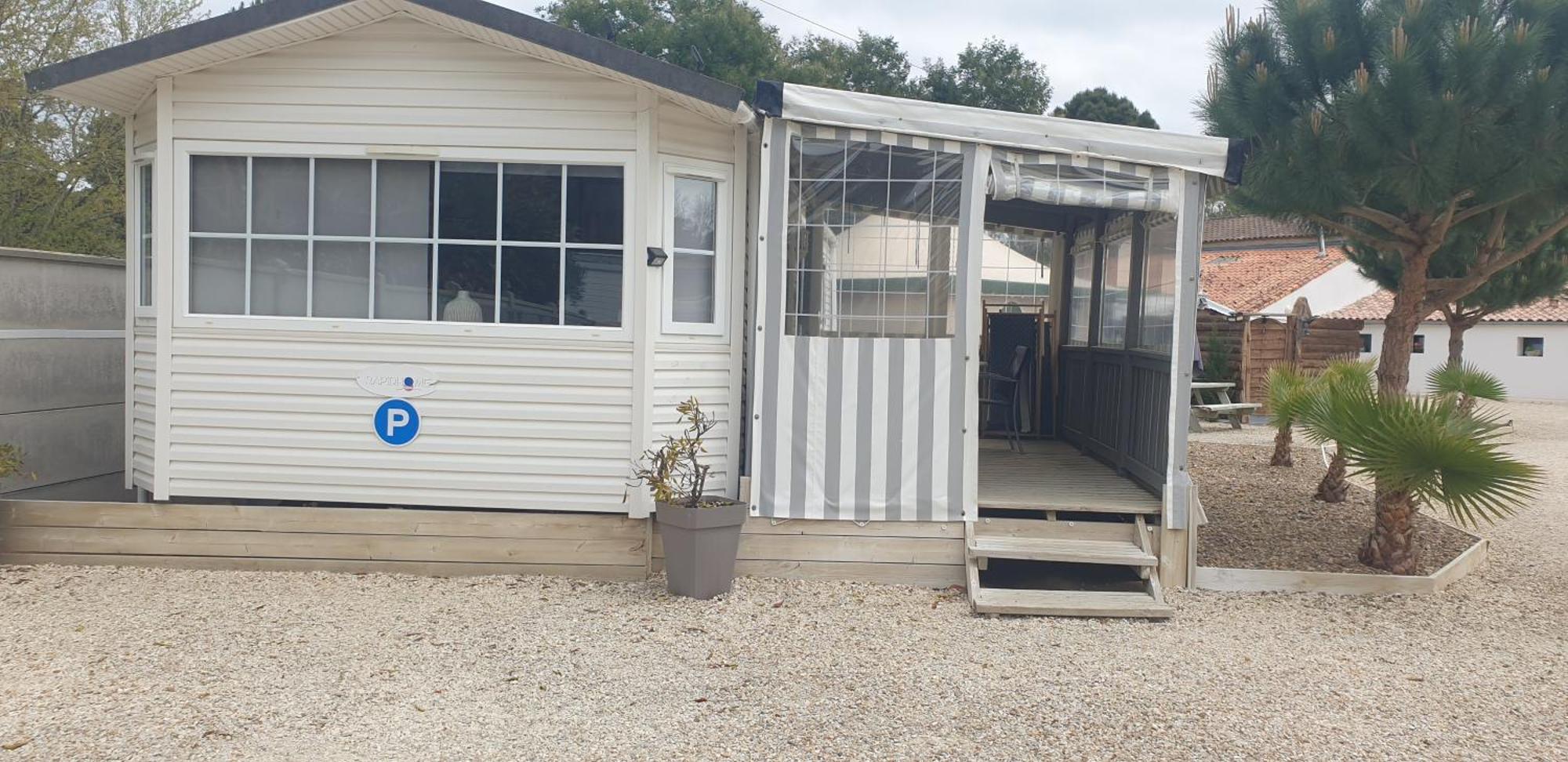 Mobil'home 2 à 4 pers Les Mathes La Palmyre , chèques vacances acceptés Camera foto